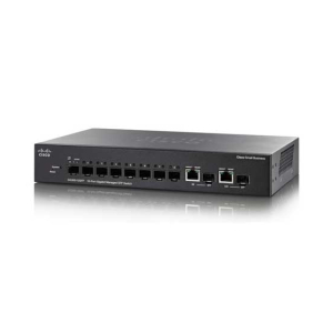 Cisco 10-Ports SFP Gigabit Managed Switch (SG350-10SFP-K9-EU)