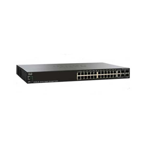 Cisco 28-Port Gigabit Managed Network Switch (SG350-28MP)