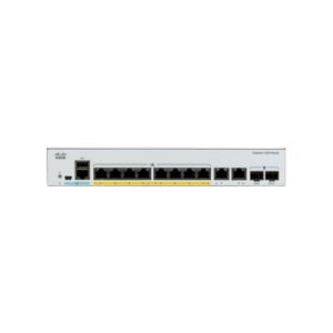 Cisco Catalyst 1000 Series 8 Port Power Over Ethernet Network Switch (C1000-8FP-2G-L)