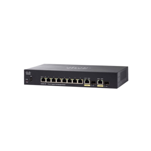 Cisco 10-Port Gigabit PoE Managed Switch (SG350-10P)