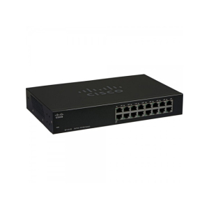 Cisco Port 10/100 Desktop Unmanaged Switch (SF110-16)