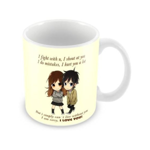Desi Hatti Ceramic Printed Mug (0007)