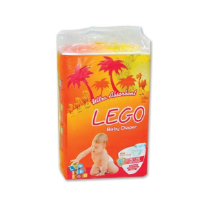 Mtek Hygiene Lego Baby Diaper Small Pack Of 48