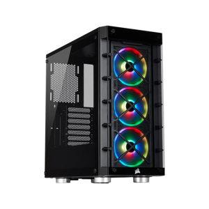 Corsair iCUE 465X ATX RGB Mid-Tower Computer Case Black (CC-9011188-WW)