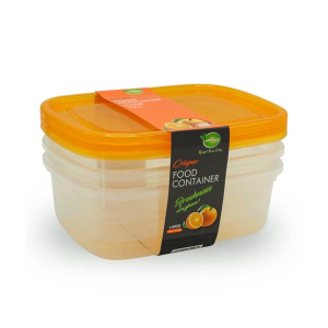 Appollo Crisper Food Container Large-Orange