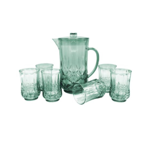 Appollo Serene Acrylic Water Set-Olive