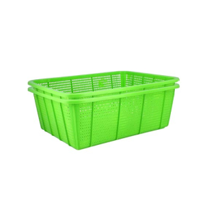 Appollo Rainbow Basket Small (Pack Of 2)-Green