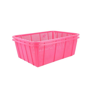 Appollo Rainbow Basket Small (Pack Of 2)-Pink