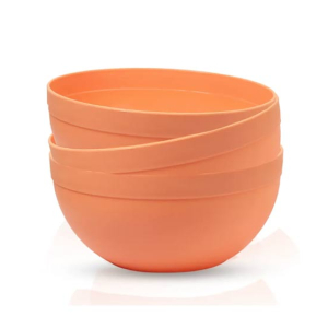 Appollo Premio Bowl Extra Large (Pack Of 3)-Peach