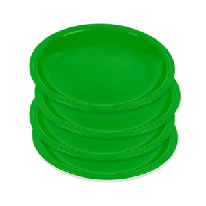 Appollo Saga Plate Small (Pack Of 4)-Green
