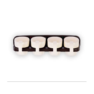 Appollo Chilli Spice Rack For Cups-Brown