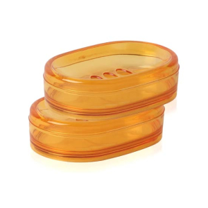 Appollo Joy Soap Dish (Pack Of 2)-Orange