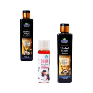 Organic Bloom Deal For Hair (Pack Of 3)