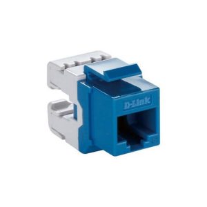 D-Link Cat6 UTP Keystone Jack Blue (NKJ-C6BLU1B21)