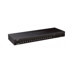 D-Link 16-Port PS2 USB Combo KVM Switch (KVM-450)
