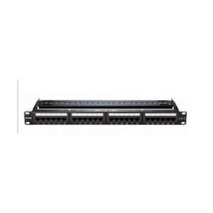 D-Link 24 Port Cat6 UTP Fully Loaded Patch Panel Black (NPP-C61BLK241)