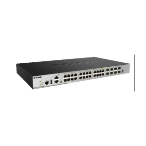 D-Link 28-Port Stackable Managed Gigabit Switch (DGS-3630-28TC)