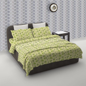 Jamal Home King Size Bed Sheet With 2 Pillows (0051)