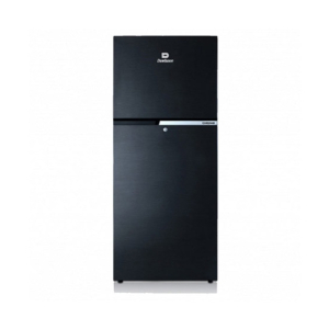 Dawlance Chrome Freezer-On-Top Refrigerator 7 Cu Ft Hairline Black (9140-WB-FH)