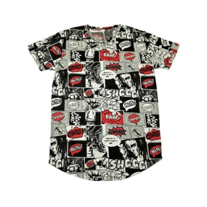 kings Comic T-Shirt For Men - Red (0620)