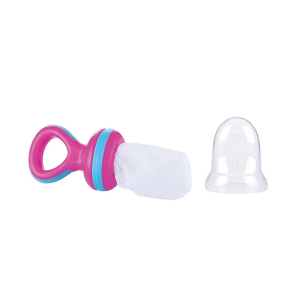 Nuby Silicone Fruit Nipple Nibbler Pink (ID5397)