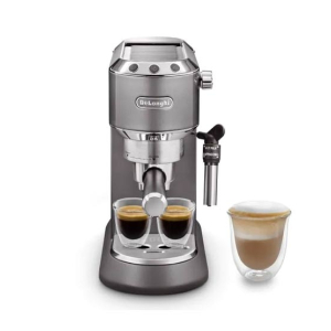 Delonghi Dedica Metallics Manual Espresso Coffee Machine (EC785.BG)