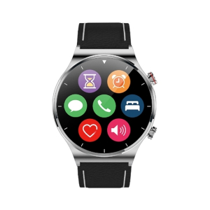 Blulory Glifo G6 Pro Smartwatch Leather Black