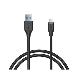 Aukey USB 3.1 Gen 1 A to Type C Cable 1.2M Black (CB-AC1)