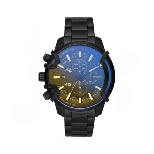 Diesel Griffed Chronograph Men's Watch Black (DZ4529)