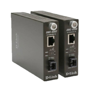 D-Link 10/100Base-TX to 100Base-FX Single-mode Fiber (SC) Media Converter (DMC-920T/E)