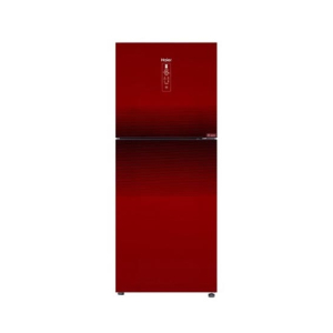 Haier Digital Inverter Freezer-On-Top Refrigerator 10 Cu Ft Red (HRF-306IDRT)