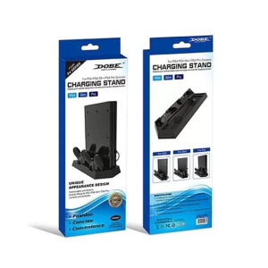 Dobe Multi Functional Charging Stand With Cooling Fan For PS4 (TP4 023B)