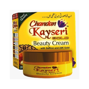 Elite & Elegant Chandan Kayseri Gold Beauty Cream - 18g