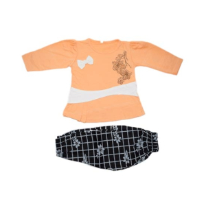 Komfy Flower Printed Baby Fancy Dress (NBG023)