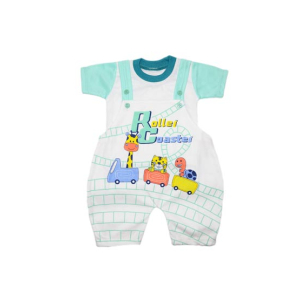 Komfy Roller Coaster Printed Unisex Romper For Kid's (NBN112)