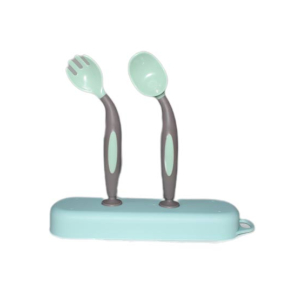 Komfy Twist Fork & Spoon Set For Kid's (KBW001)