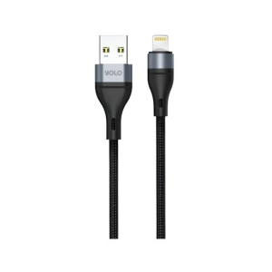 Yolo USB To Lightning Cable Black (Y-073)