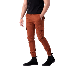 Fashion Trendz Six Pocket Cargo Trousers for Men-Brown-30