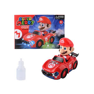 Planet X Super Mario Spray Smoke Car For Kids (PX-12165)