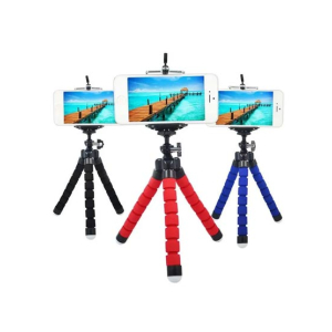 ShopEasy Portable Flexible Spong Tripod Phone Stand