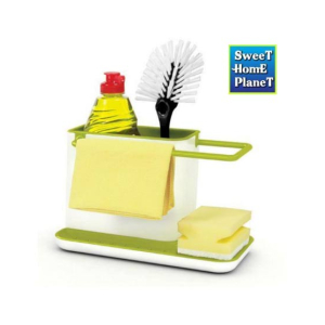 ShopEasy Sink Draining Towel Rack Washing Holder