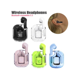ShopEasy Bluetooth LED Display Wireless Earbuds