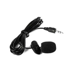 ShopEasy Portable Mini 3.5mm Lavalier Clip Microphone 