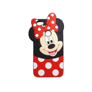 ShopEasy Minnie Mouse Silicone Phone Case Cover For IP7 Plus