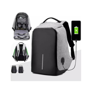 ShopEasy Backpack With USB Charging Port