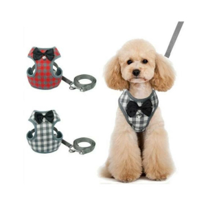 ShopEasy Breathable Soft Harness + Leash Adjustable For Dogs