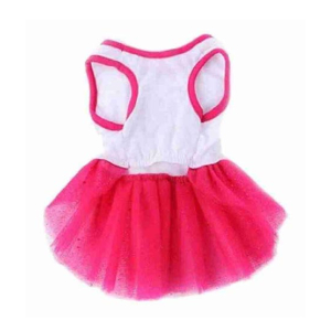 ShopEasy Cat/Dog Clothes Red Heart Dress Skirt