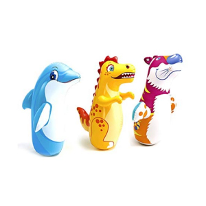 ShopEasy 3D Tear Inflatable Punching Bag For Kids