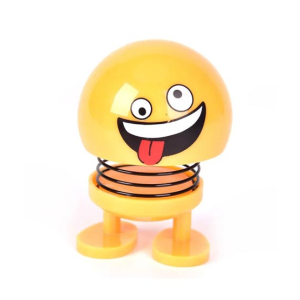 ShopEasy Spring Bouncing Car Pendant Doll