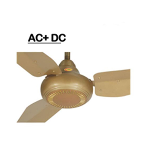 Yashica 56" AC+DC Sparkle Ceiling Fan - Golden